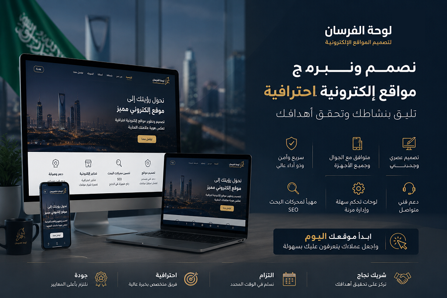 شركة انشاء مواقع في السعودية